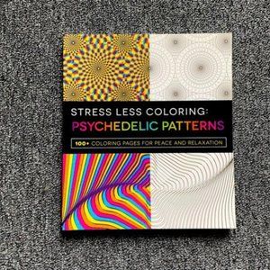 Stress Less Coloring Book - Psychedelic Patterns